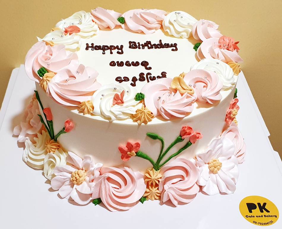 Classical cake design - Butterfly Theme
