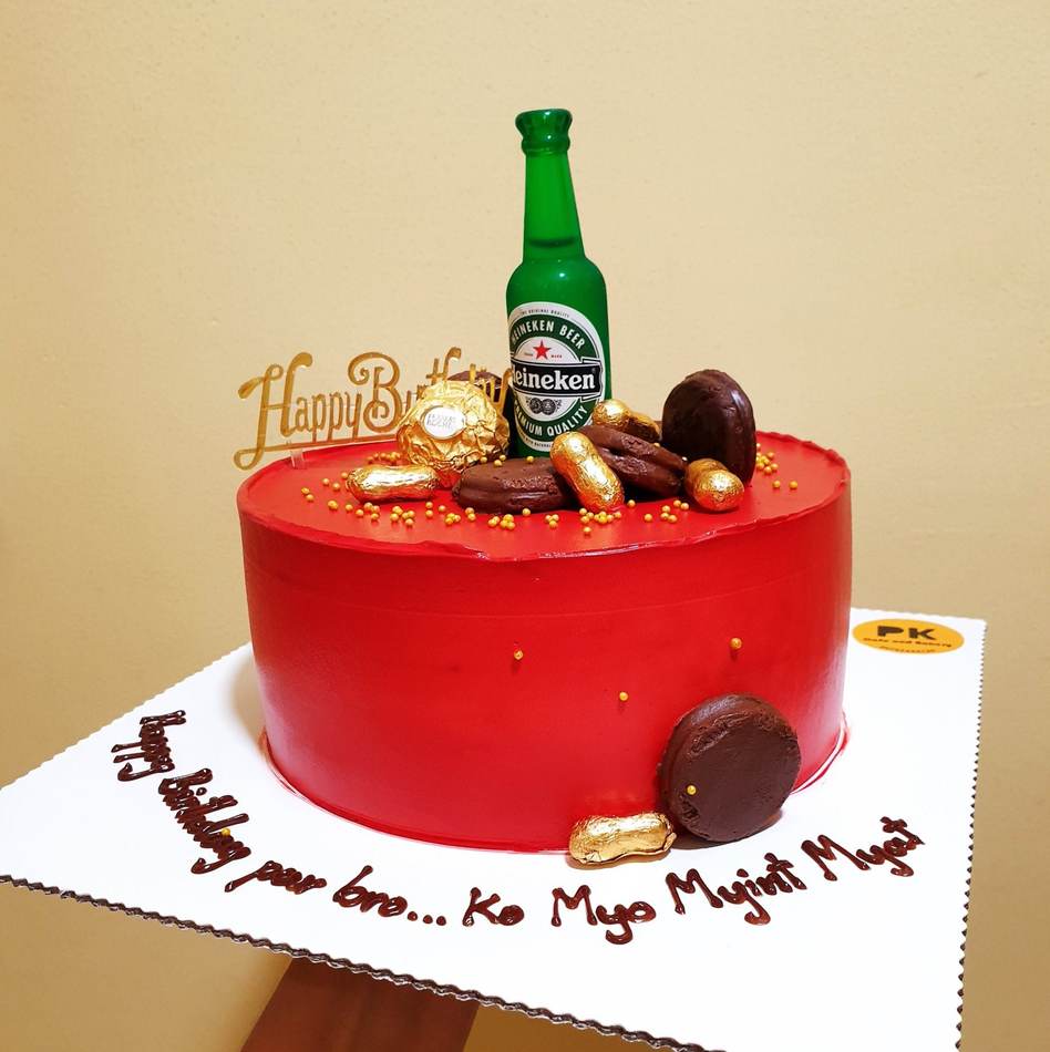 Classical celebration cake