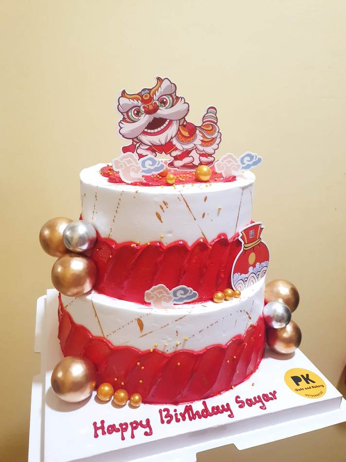 Classical cake design - Ribbon & Bow Theme