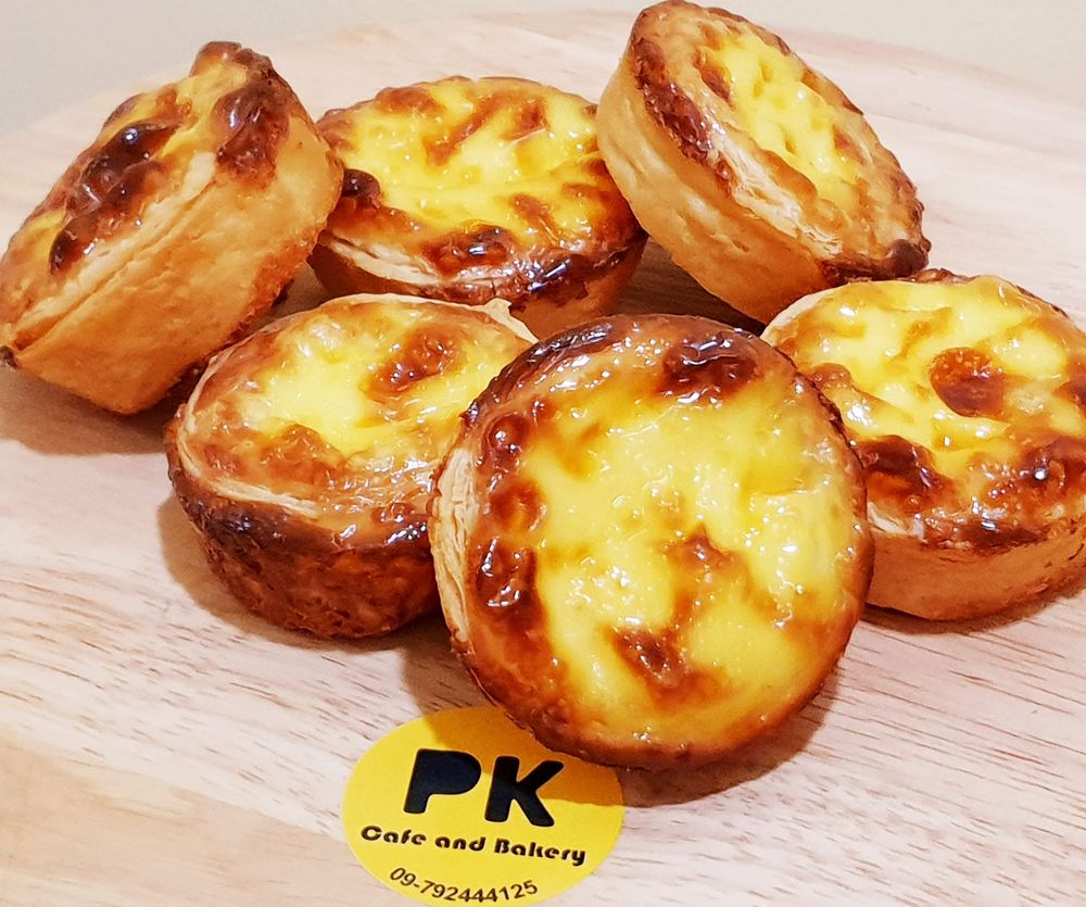 Portuguese-style egg tarts