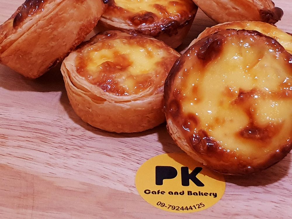 Portuguese-style egg tarts