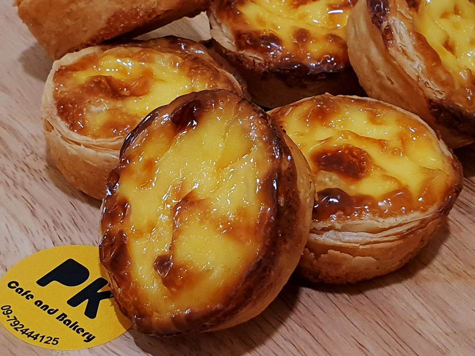 Portuguese-style egg tarts