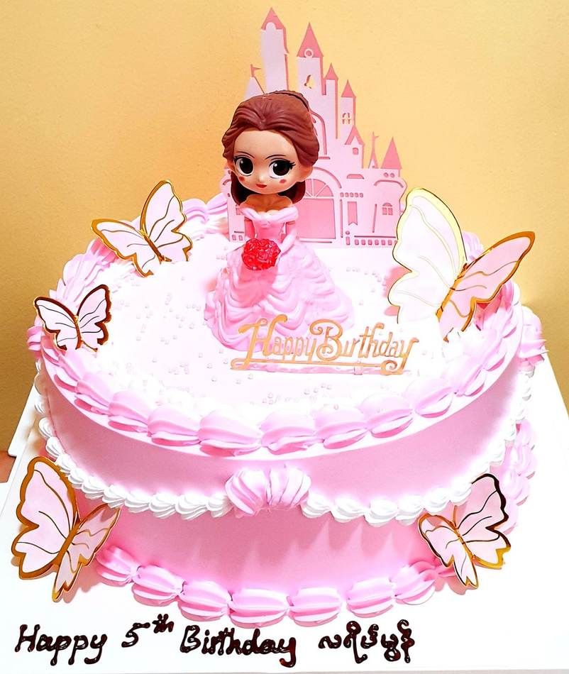 Kids cake design - Princess Doll Cake
