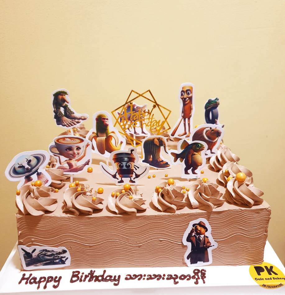 Kids cake design - Superhero Figure Cake