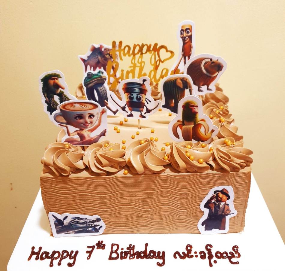 Kids cake design - Toy Figure & Army Theme